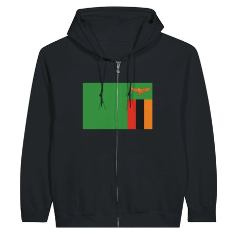 Sweat à capuche zambie coton mélangé broderie confort optimal
