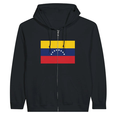 Sweat à capuche zippé venezuela coton mélangé confort optimal