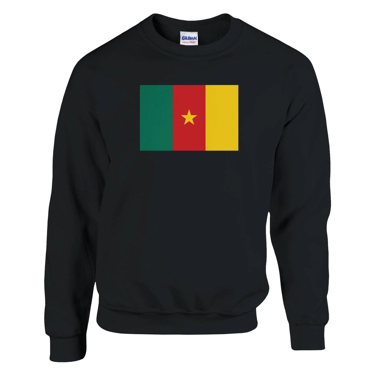 Sweat-shirt cameroun coton mélangé brodé doux confortable