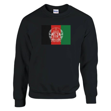 Sweat-shirt drapeau afghanistan coton mélangé doux imprimé