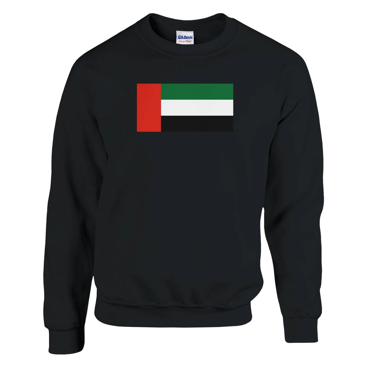 Sweat-shirt émirats arabes unis coton mélangé brodé