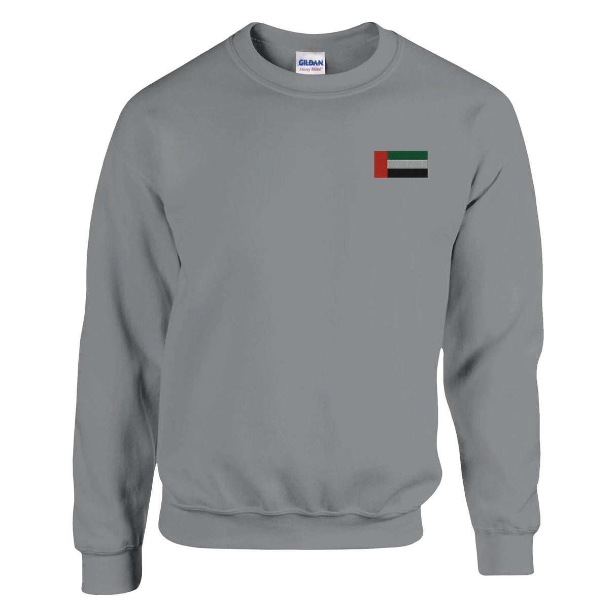 Sweat-shirt émirats arabes unis coton mélangé broderie