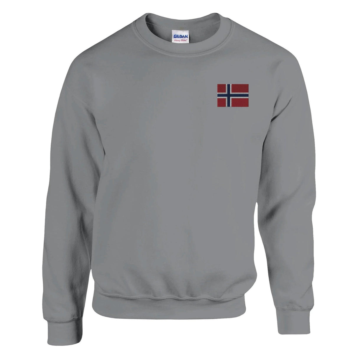 Sweat-shirt svalbard et jan mayen broderie couleur coton