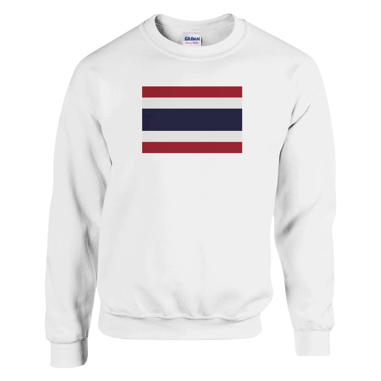 Sweat-shirt thaïlande coton mélangé brodé couleur douce