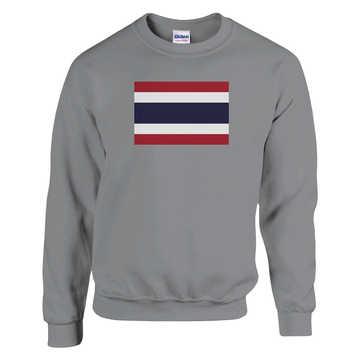 Sweat-shirt thaïlande coton mélangé brodé couleur douce