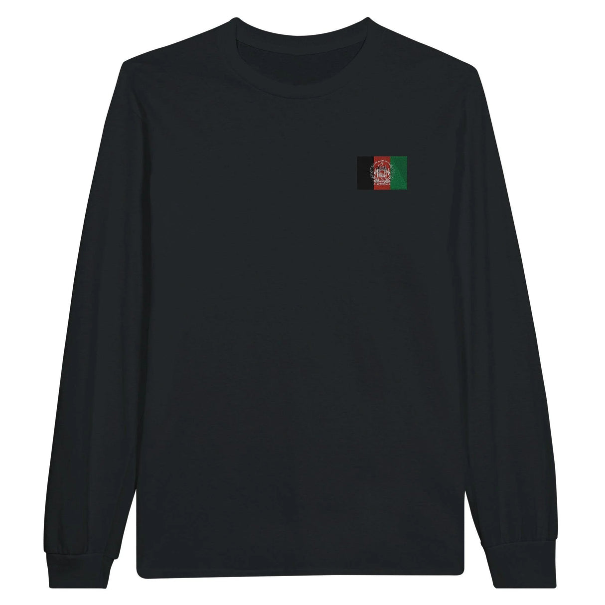 T-shirt à manches longues afghanistan coton broderie couleur