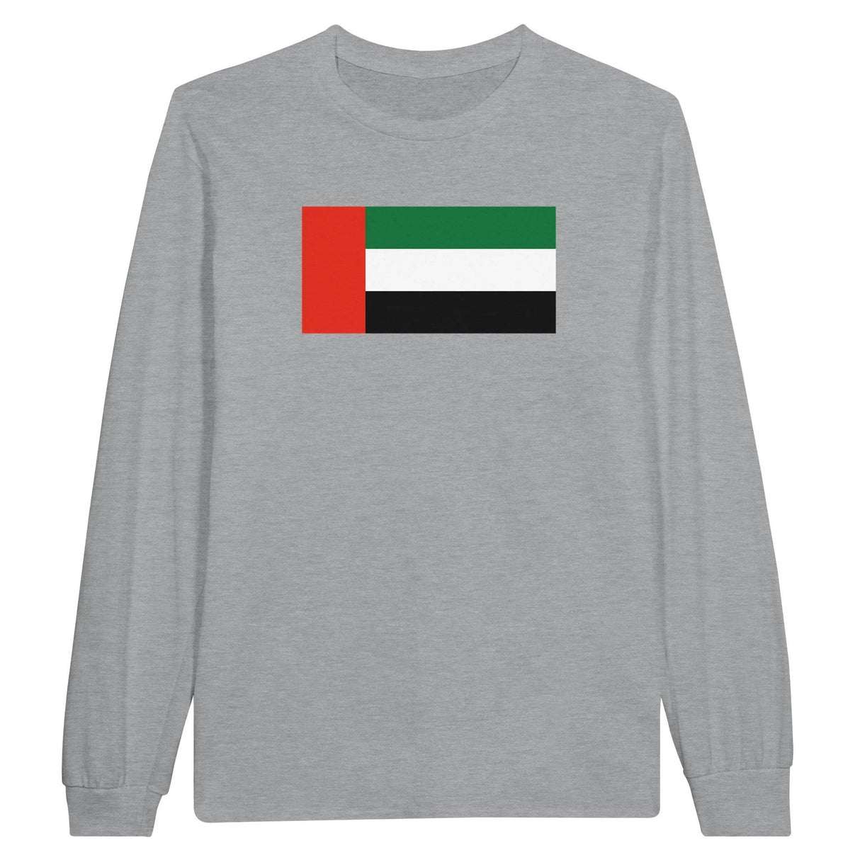 T-shirt à manches longues émirats arabes unis coton mélangé