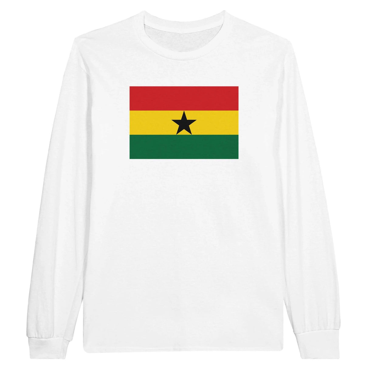 T-shirt à manches longues ghana coton mélangé imprimé doux