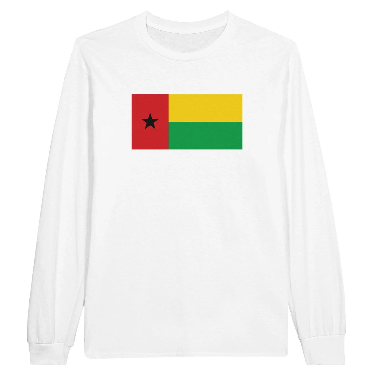 T-shirt à manches longues guinée-bissau coton mélangé