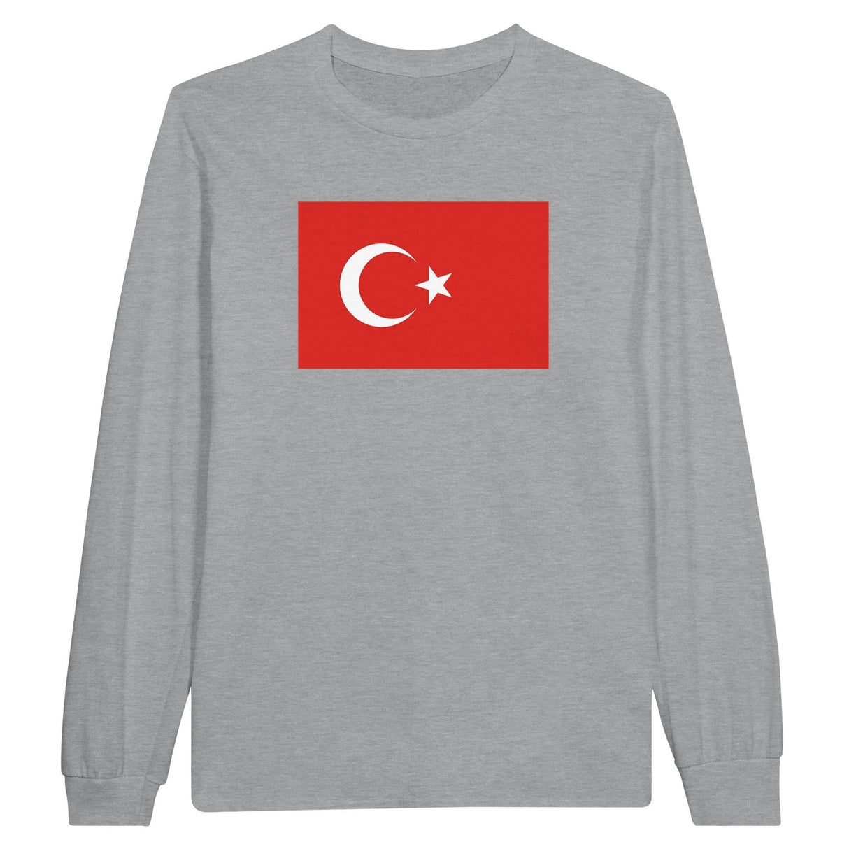 T-shirt à manches longues turquie coton mélangé imprimé