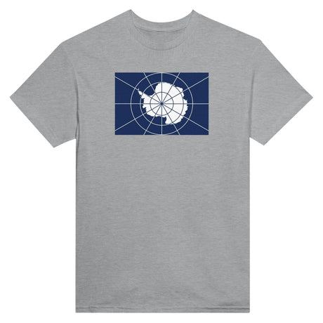 T-shirt antarctique officiel brodé coton mélangé
