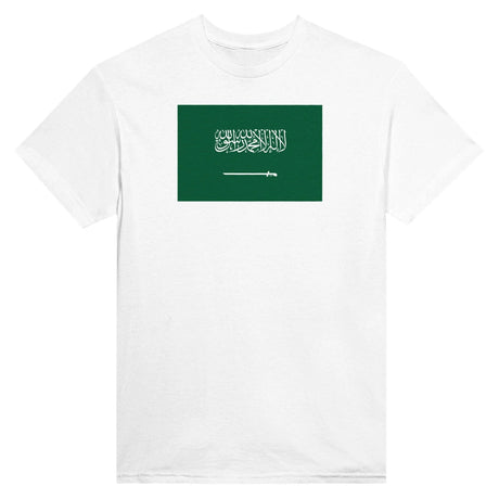 T-shirt arabie saoudite coton mélangé brodé manches longues