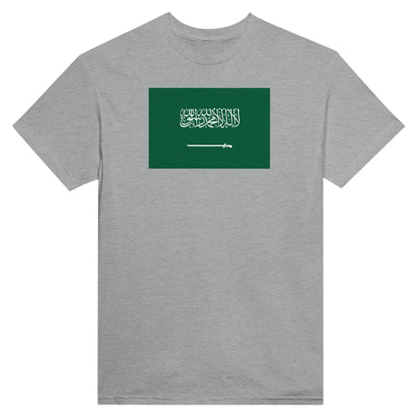 T-shirt arabie saoudite coton mélangé brodé manches longues
