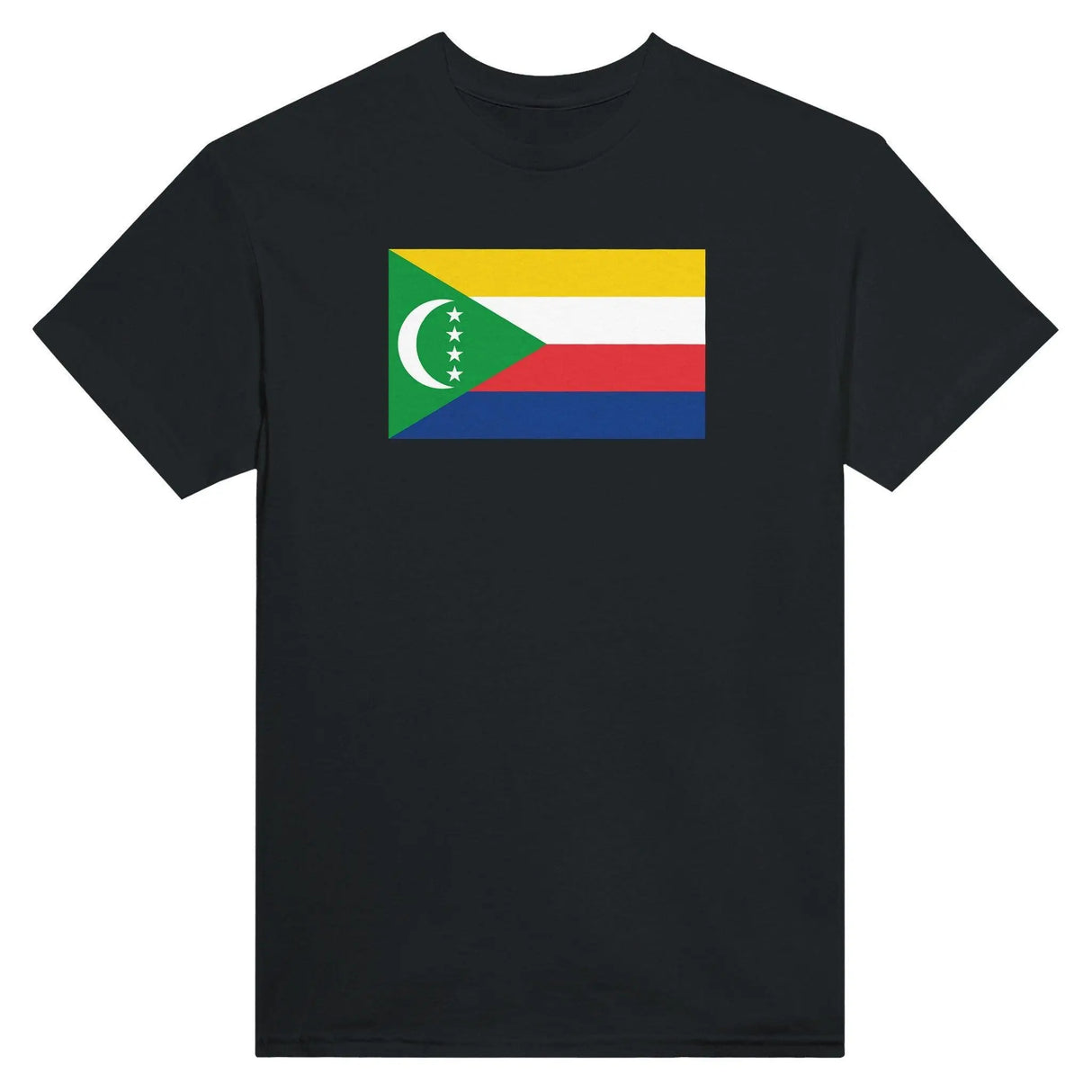T-shirt comores brodé en coton mélangé manches longues