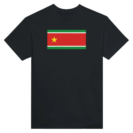 T-shirt drapeau guadeloupe brodé en coton mélangé