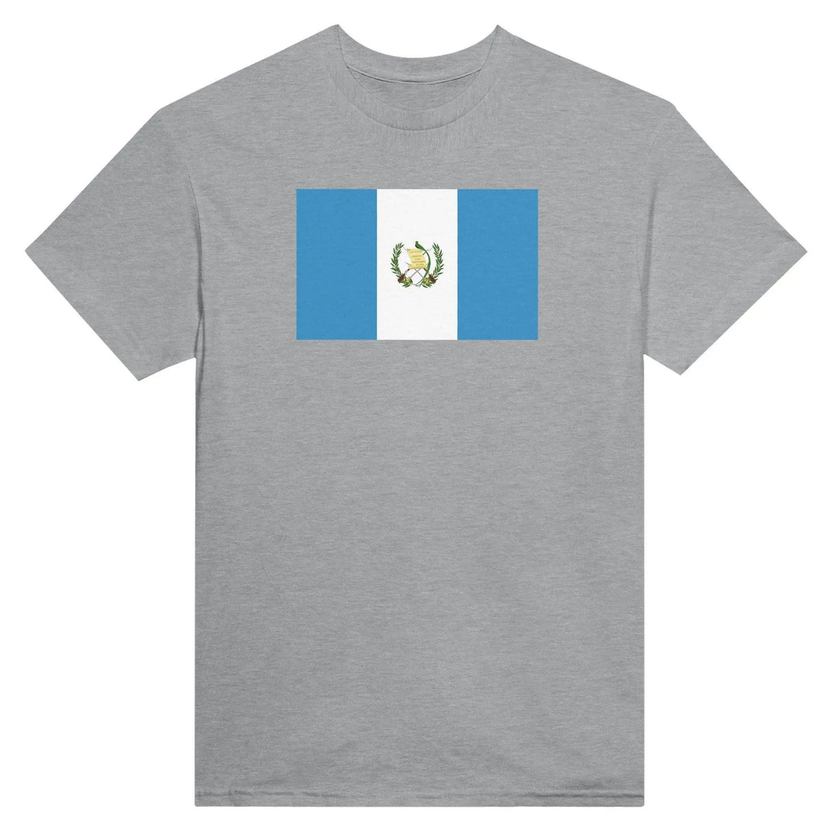 T-shirt drapeau guatemala brodé coton mélangé élégant