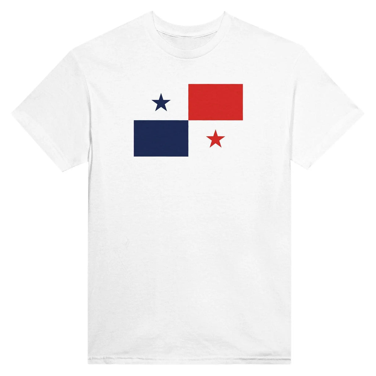 T-shirt drapeau panama coton épais brodé manches longues