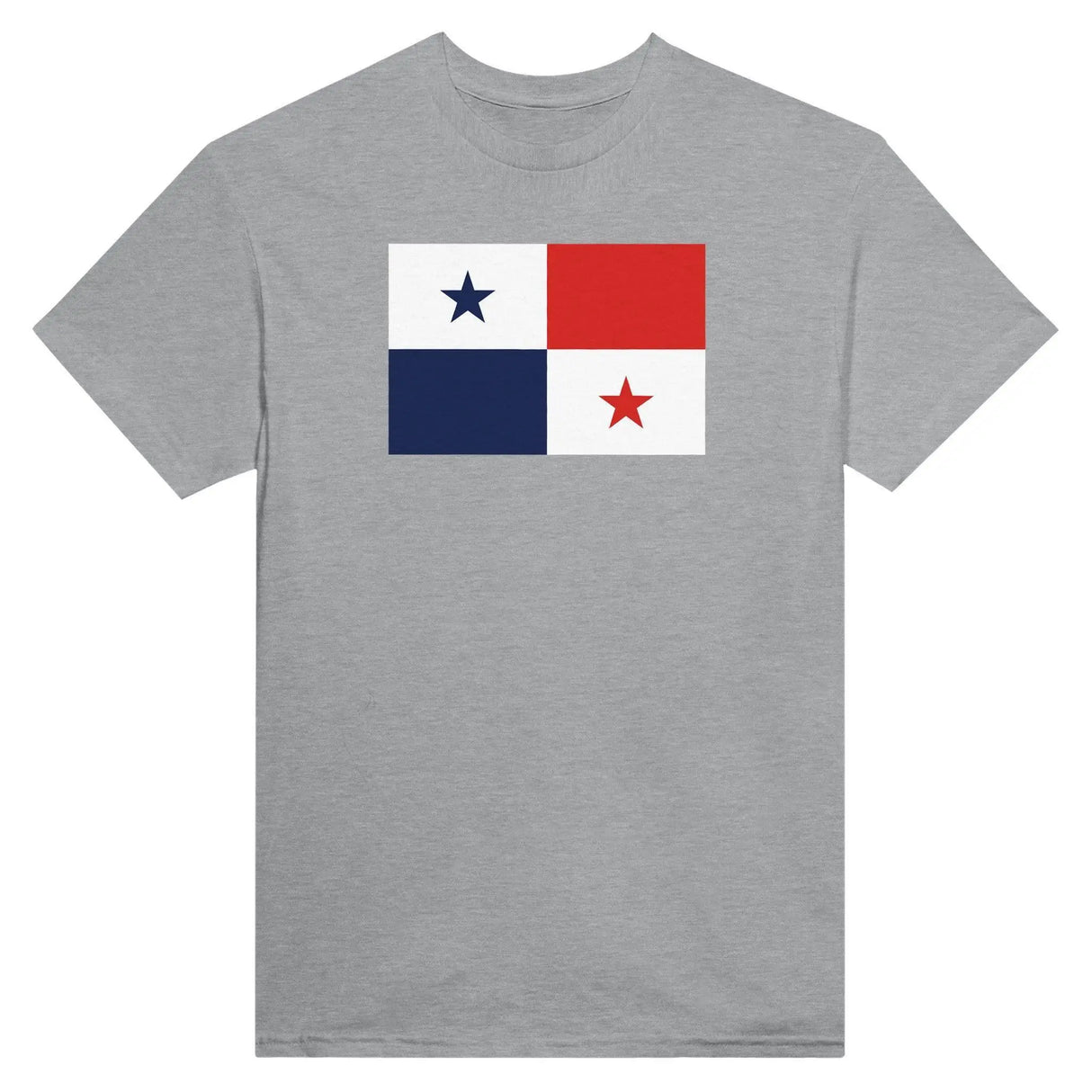 T-shirt drapeau panama coton épais brodé manches longues