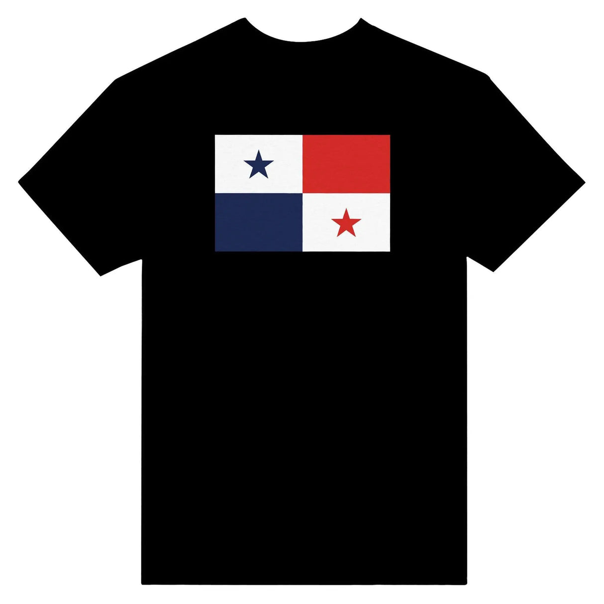 T-shirt drapeau panama coton épais brodé manches longues