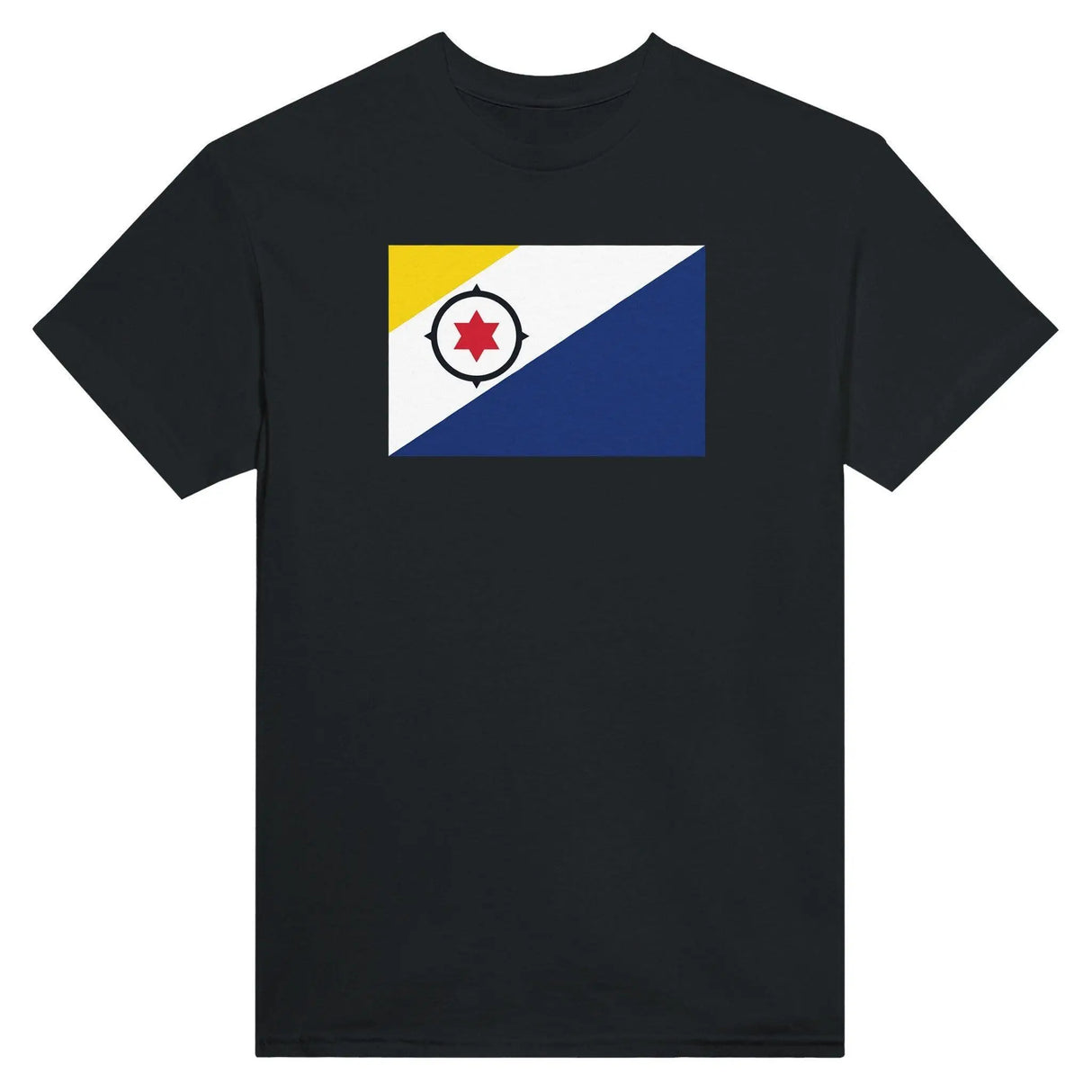 T-shirt drapeau pays-bas brodé en coton mélangé