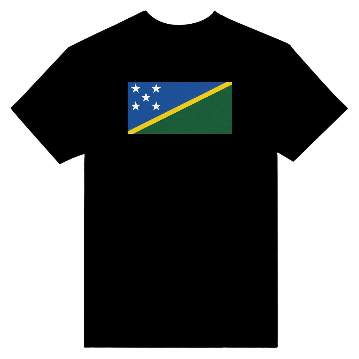 T-shirt drapeau salomon brodé coton mélangé manches longues