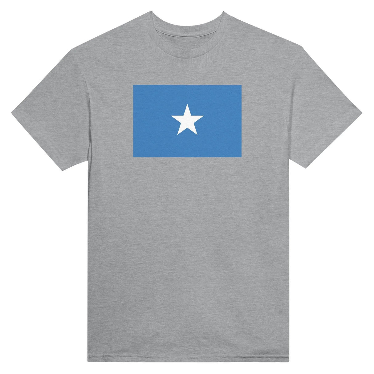 T-shirt drapeau somalie coton mélangé brodé élégant