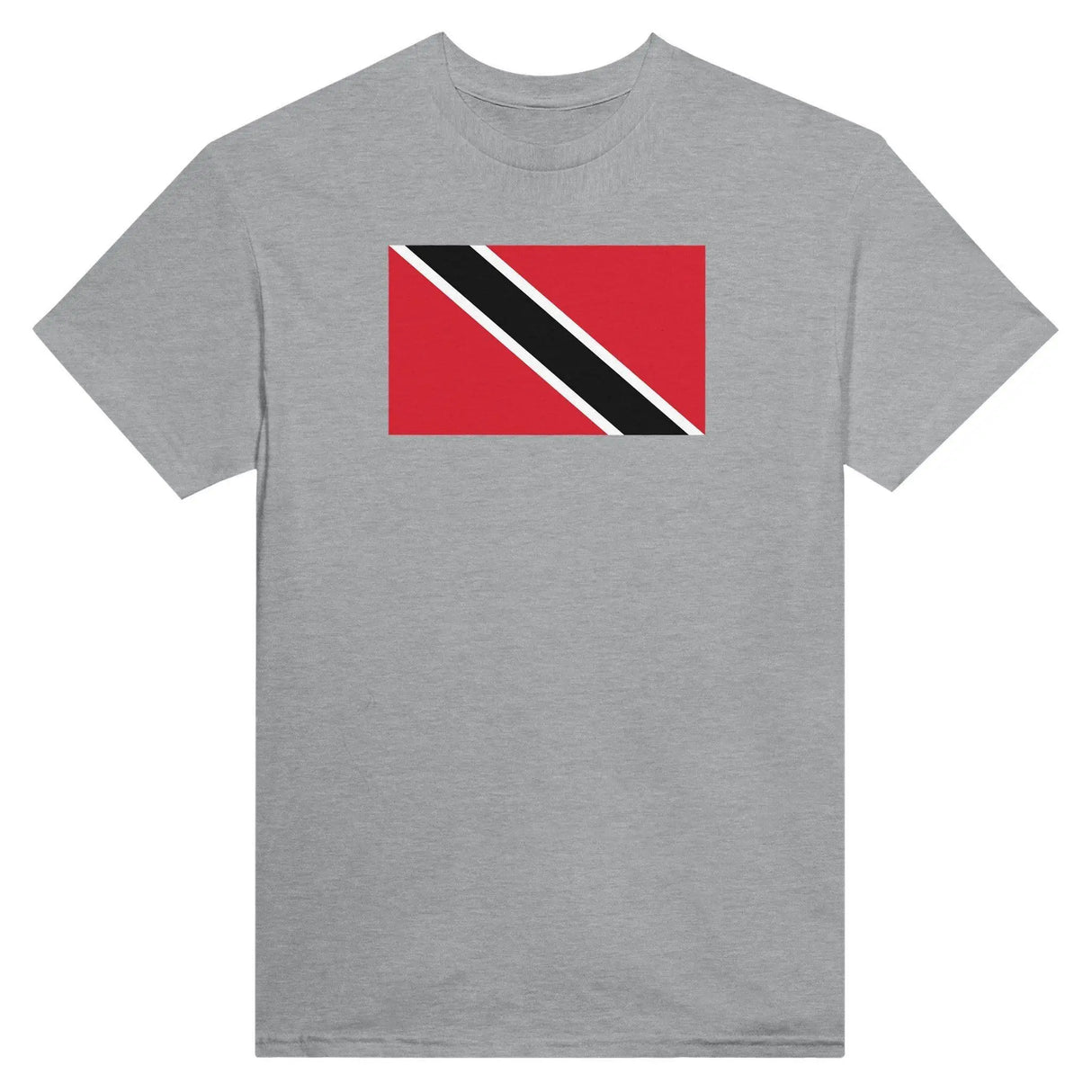 T-shirt drapeau trinité-et-tobago coton mélangé brodé