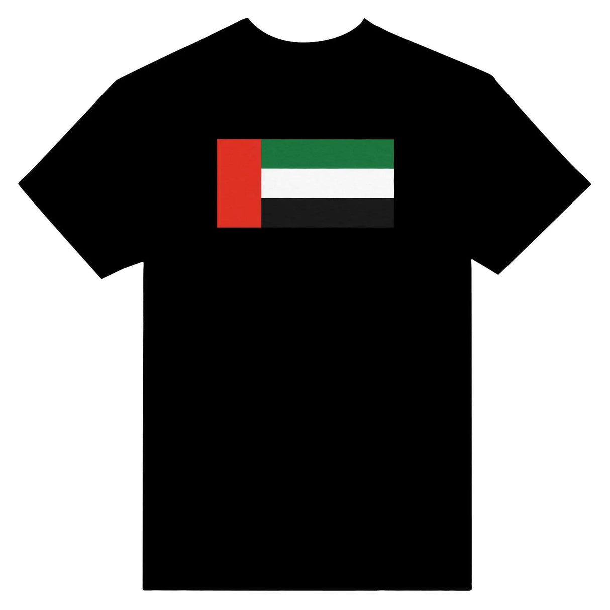 T-shirt émirats arabes unis coton mélangé brodé