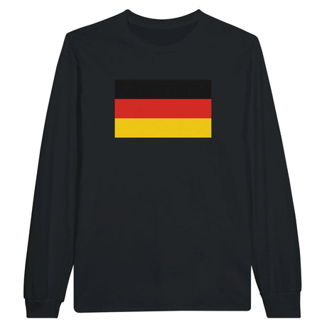 T-shirt manches longues allemagne coton mélangé imprimé
