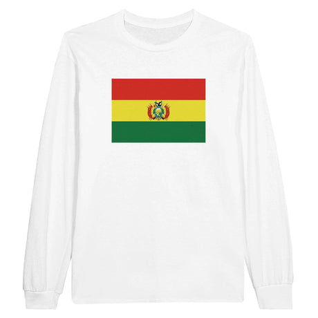 T-shirt manches longues bolivie coton mélangé douceur exceptionnelle