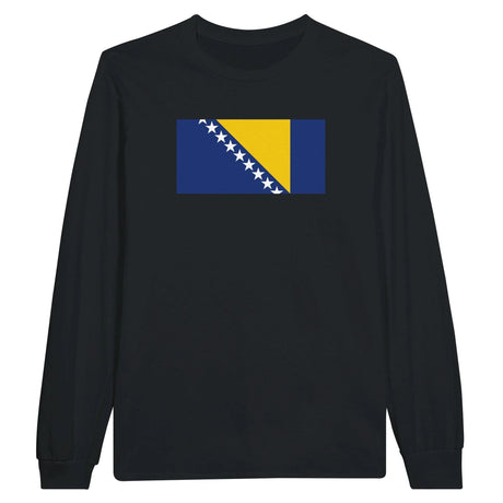 T-shirt manches longues bosnie-herzégovine coton mélangé