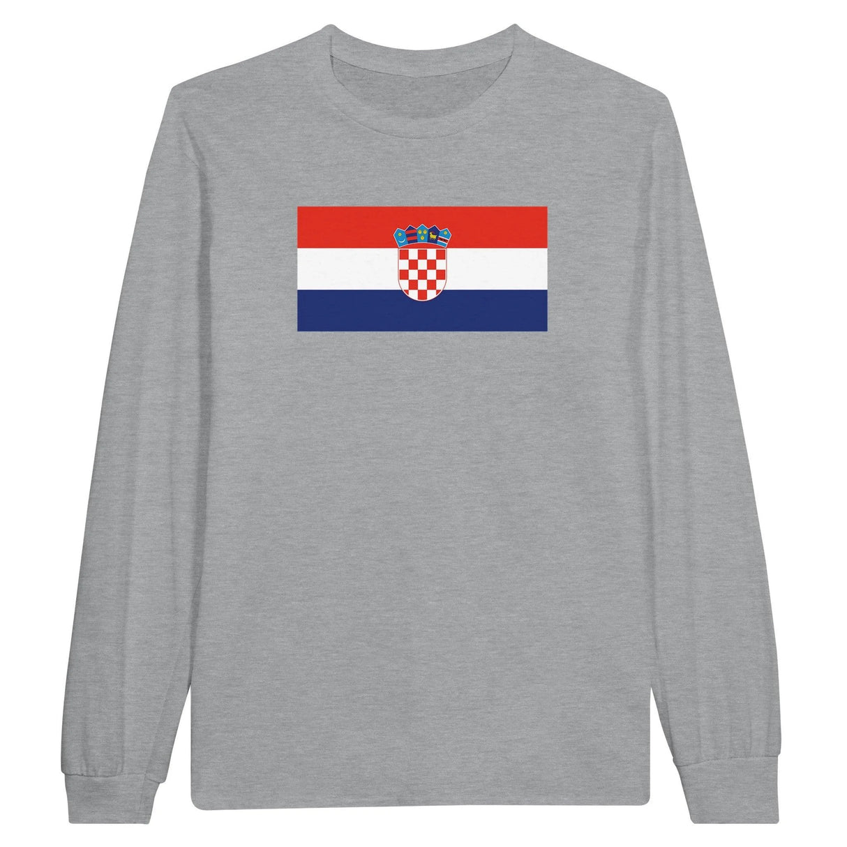T-shirt manches longues croatie coton mélangé douceur exceptionnelle