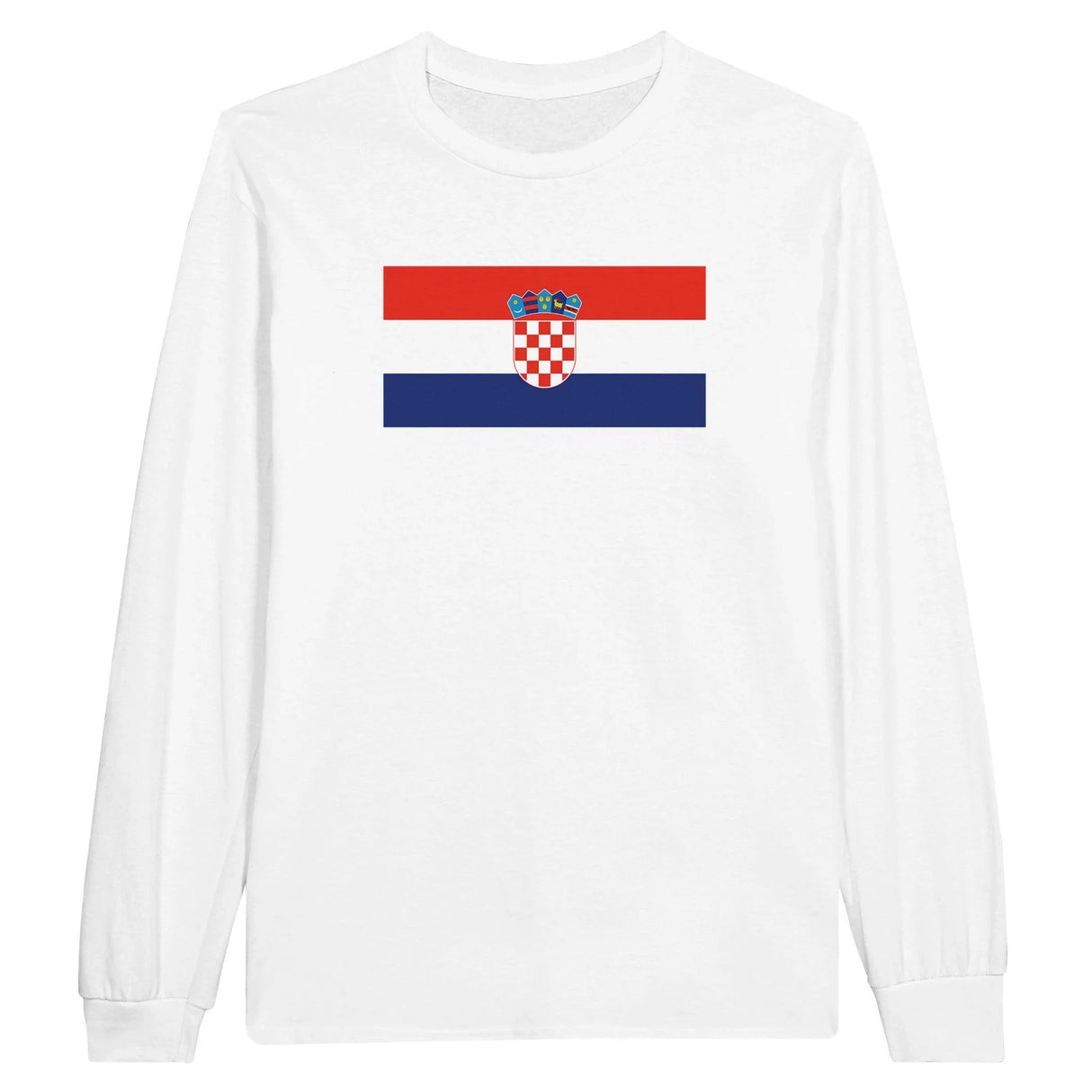 T-shirt manches longues croatie coton mélangé douceur exceptionnelle