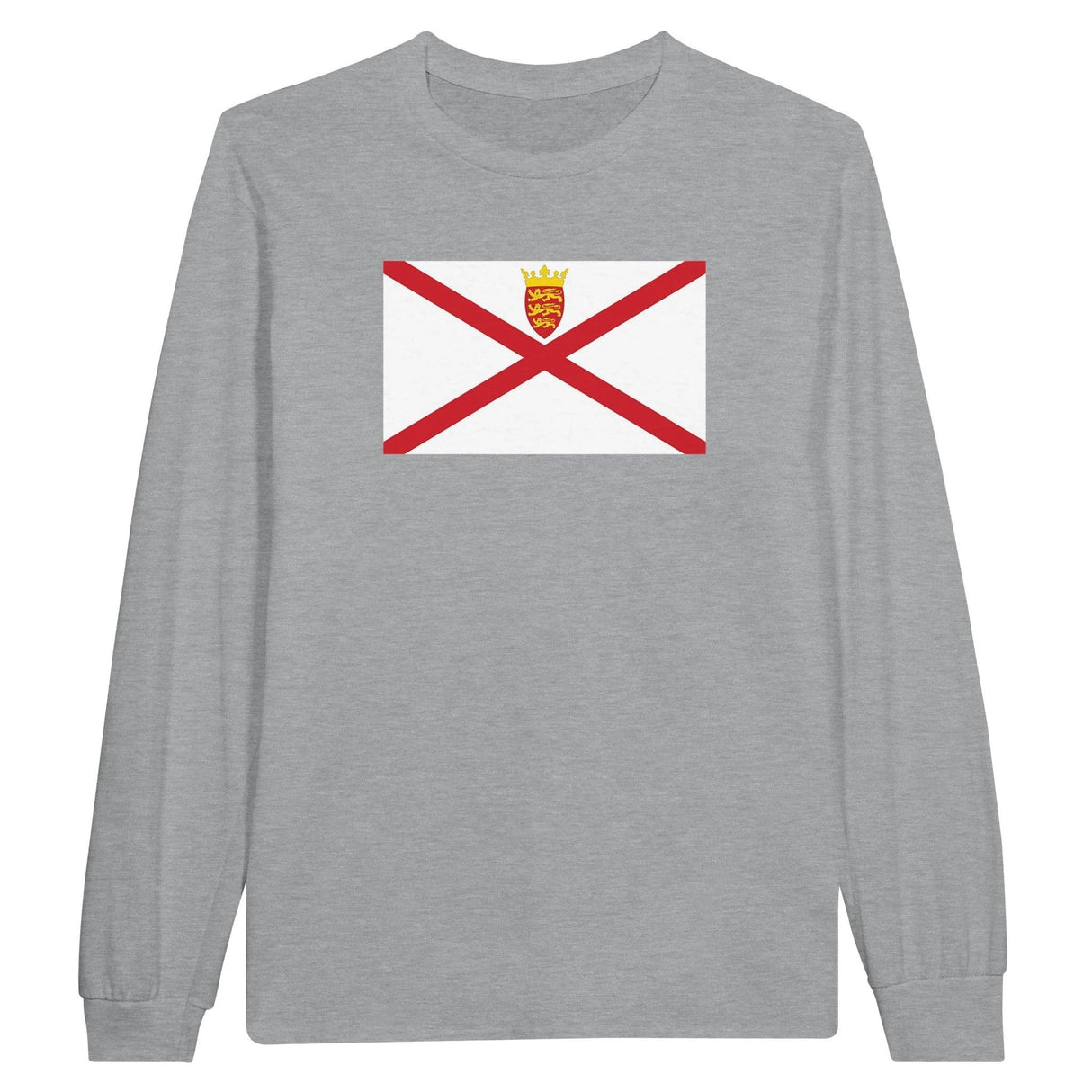 T-shirt manches longues drapeau jersey coton douceur exceptionnelle