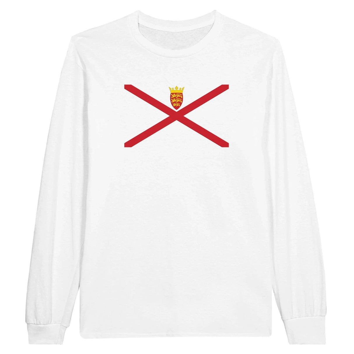 T-shirt manches longues drapeau jersey coton douceur exceptionnelle