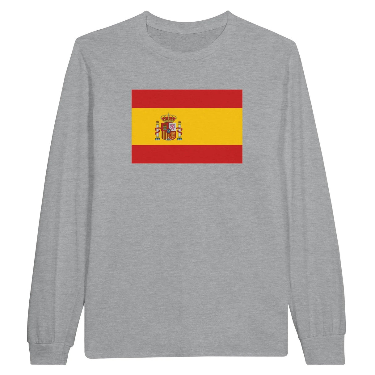 T-shirt manches longues espagne coton mélangé imprimé doux