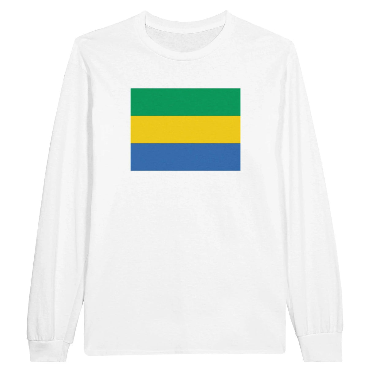 T-shirt manches longues gabon couleur coton mélangé doux