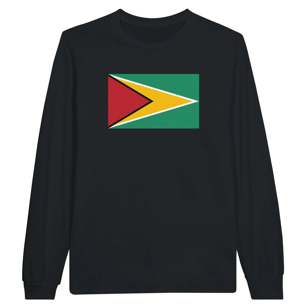 T-shirt manches longues guyana couleur coton mélangé doux