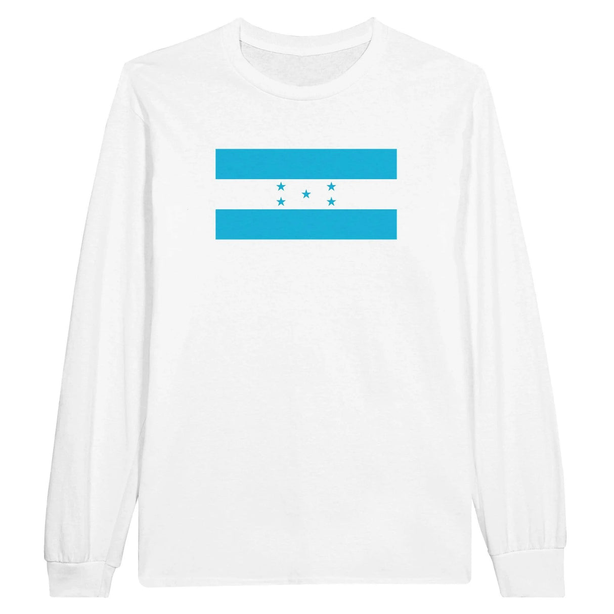 T-shirt manches longues honduras coton mélangé douce couleur