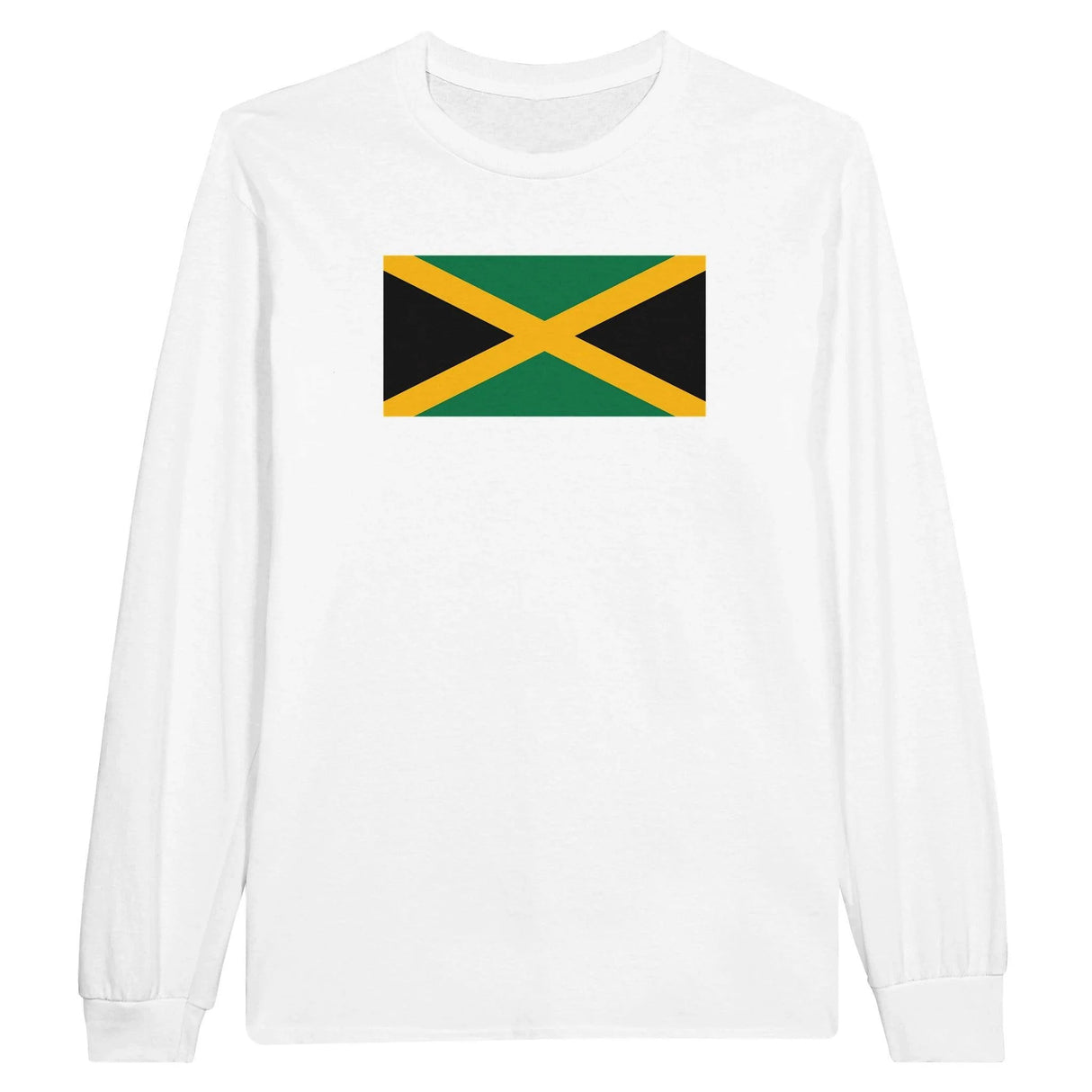 T-shirt manches longues jamaïque coton mélangé imprimé