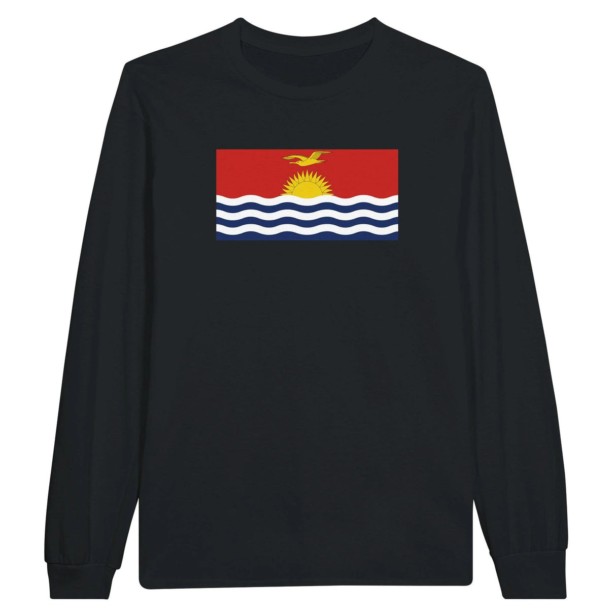T-shirt manches longues kiribati coton mélangé imprimé