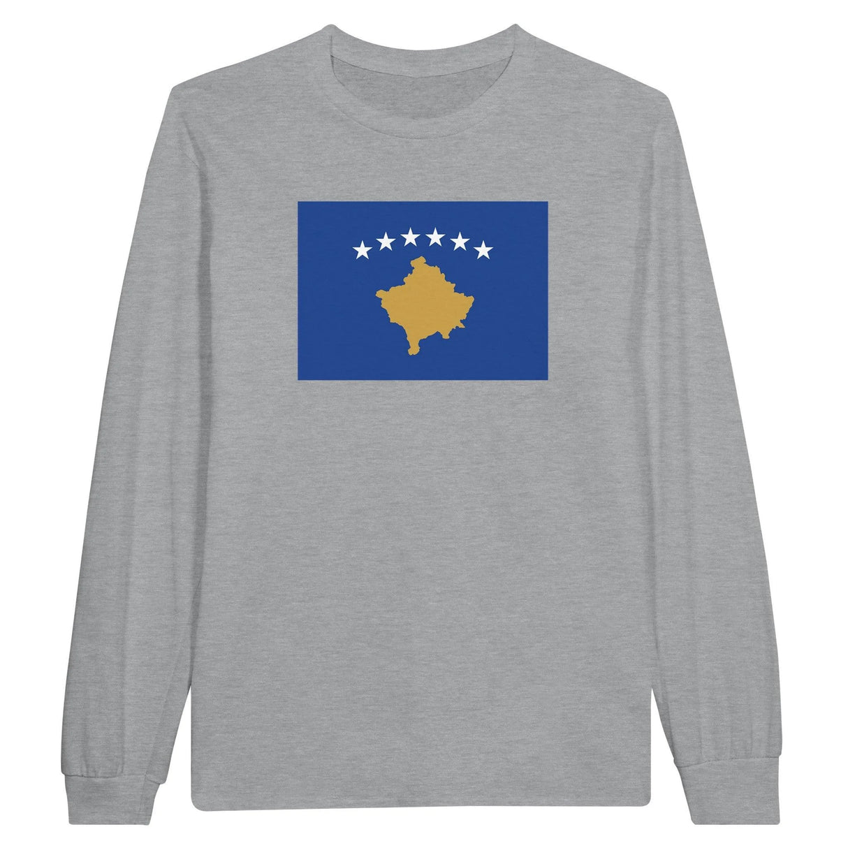 T-shirt manches longues kosovo coton mélangé douceur exceptionnelle