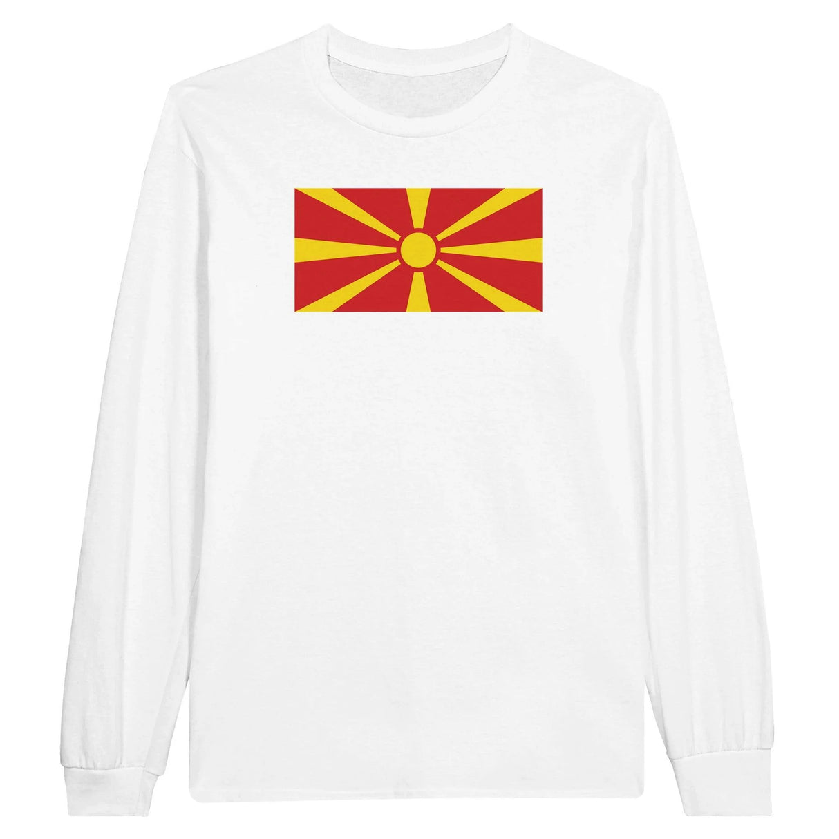 T-shirt manches longues macédoine coton douceur exceptionnelle