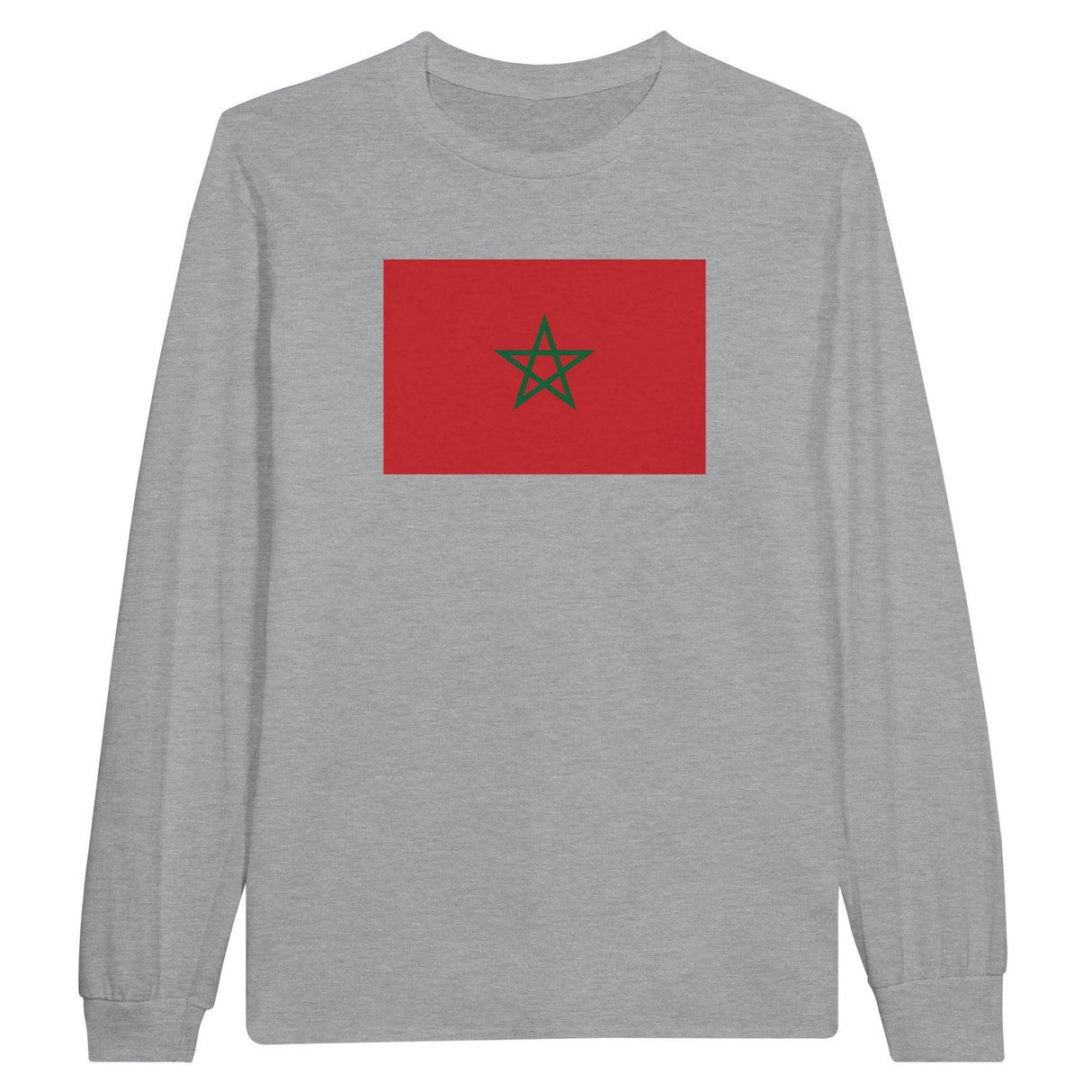 T-shirt manches longues maroc coton mélangé douceur exceptionnelle