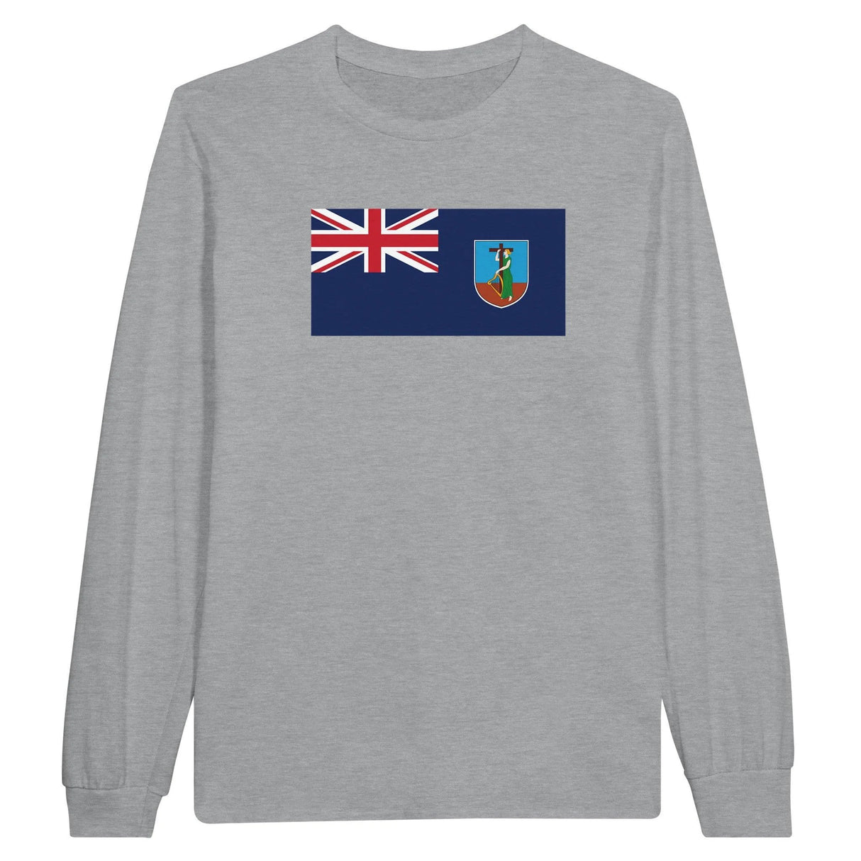 T-shirt manches longues montserrat couleur coton mélangé