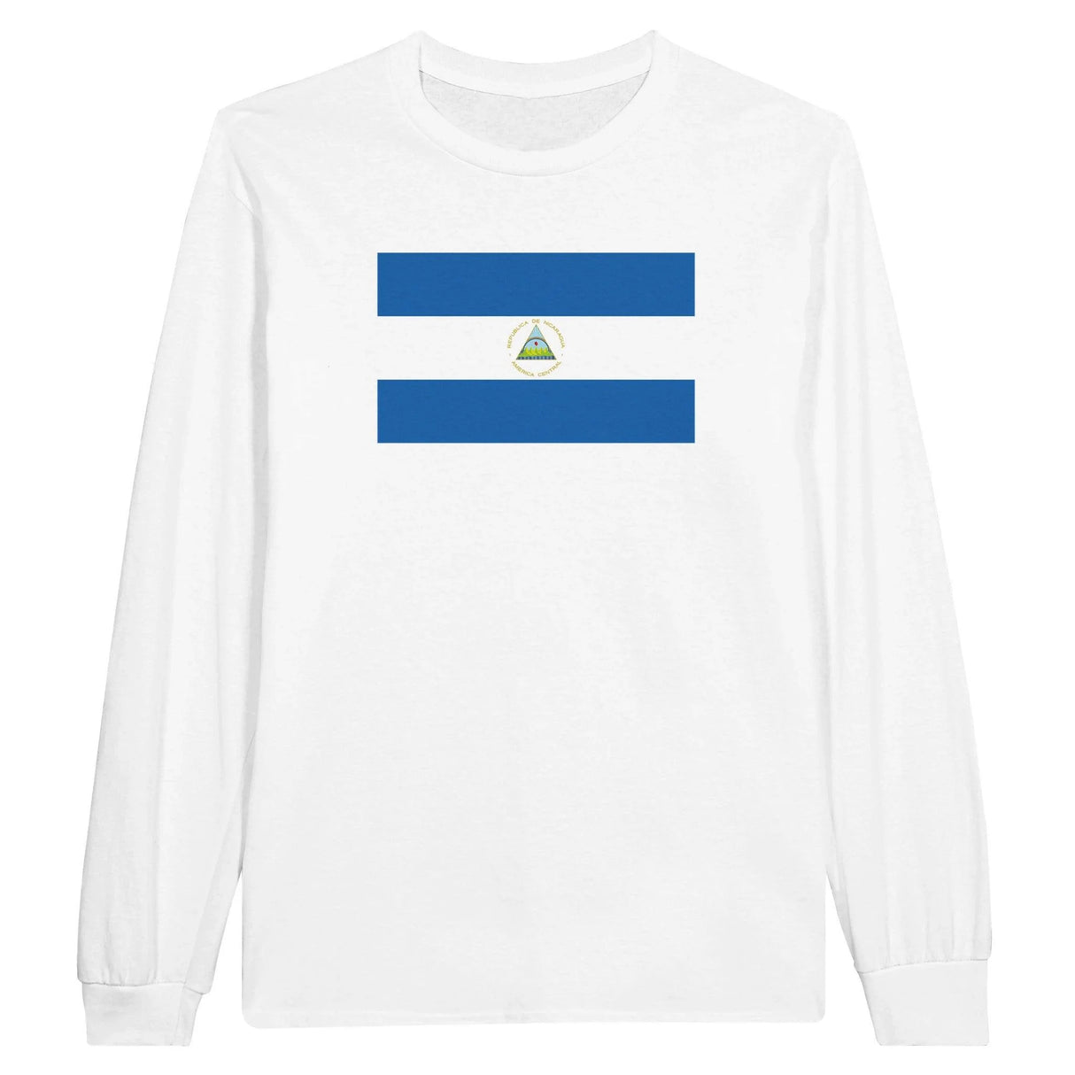 T-shirt manches longues nicaragua coton mélangé imprimé