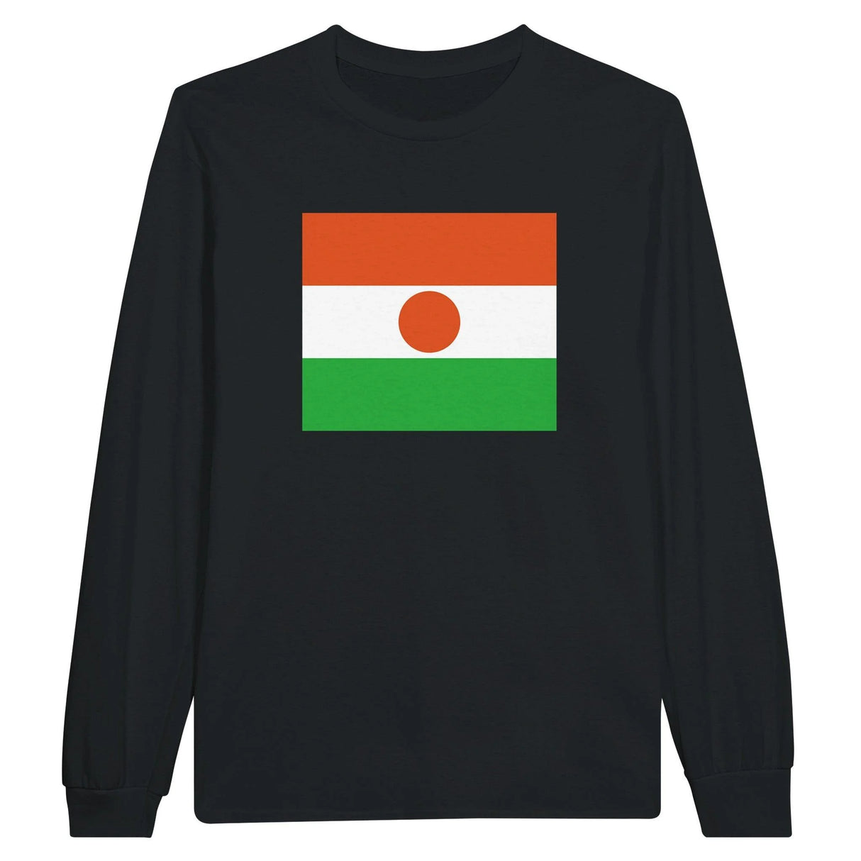 T-shirt manches longues niger coton mélangé douceur exceptionnelle