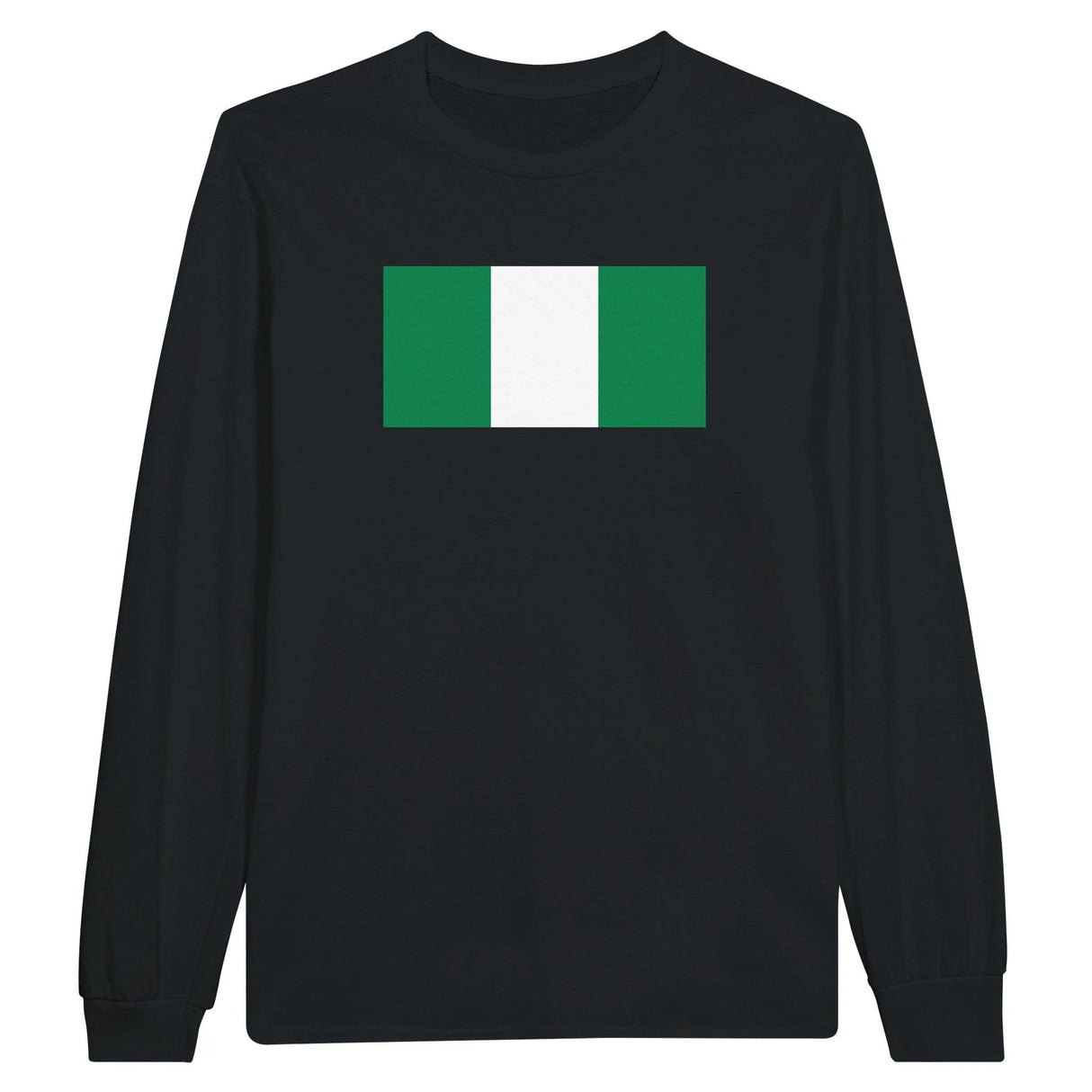 T-shirt manches longues nigeria coton mélangé imprimé doux