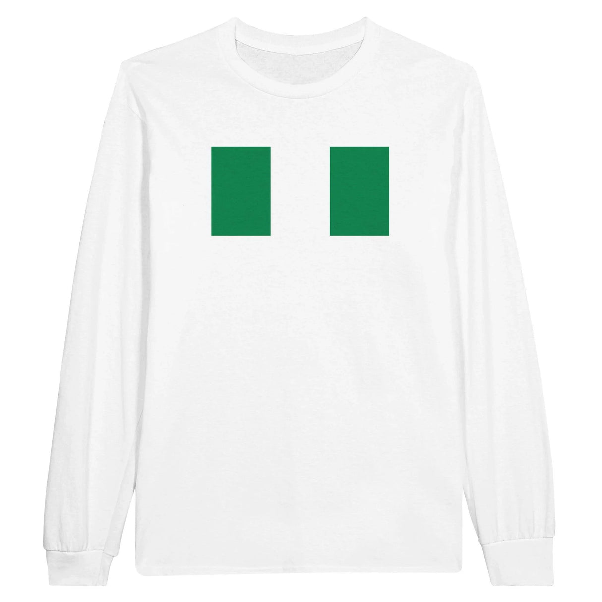 T-shirt manches longues nigeria coton mélangé imprimé doux