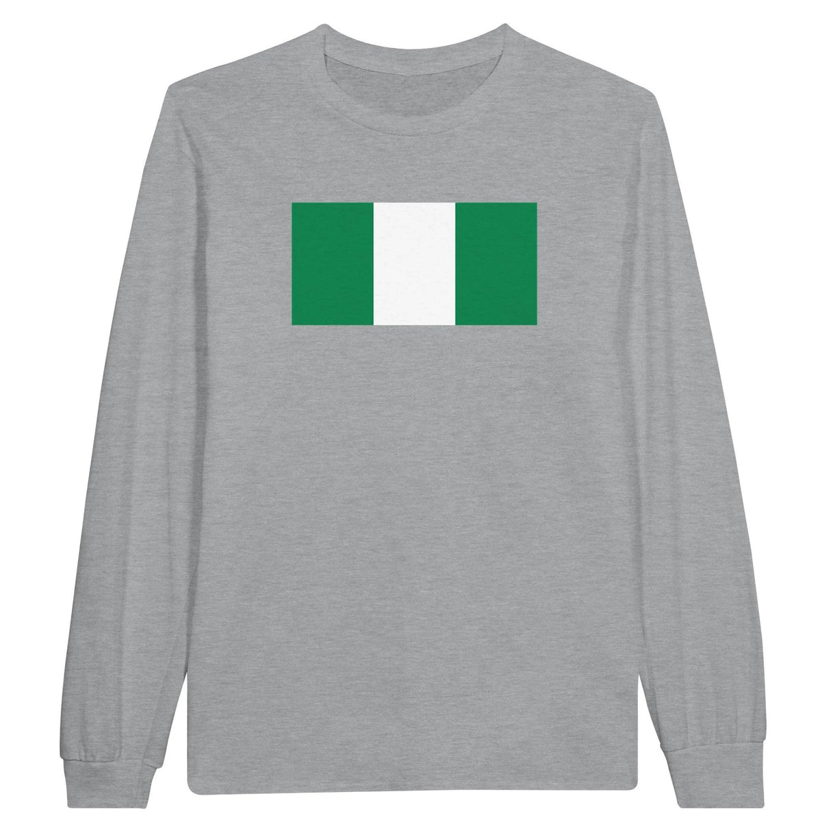 T-shirt manches longues nigeria coton mélangé imprimé doux